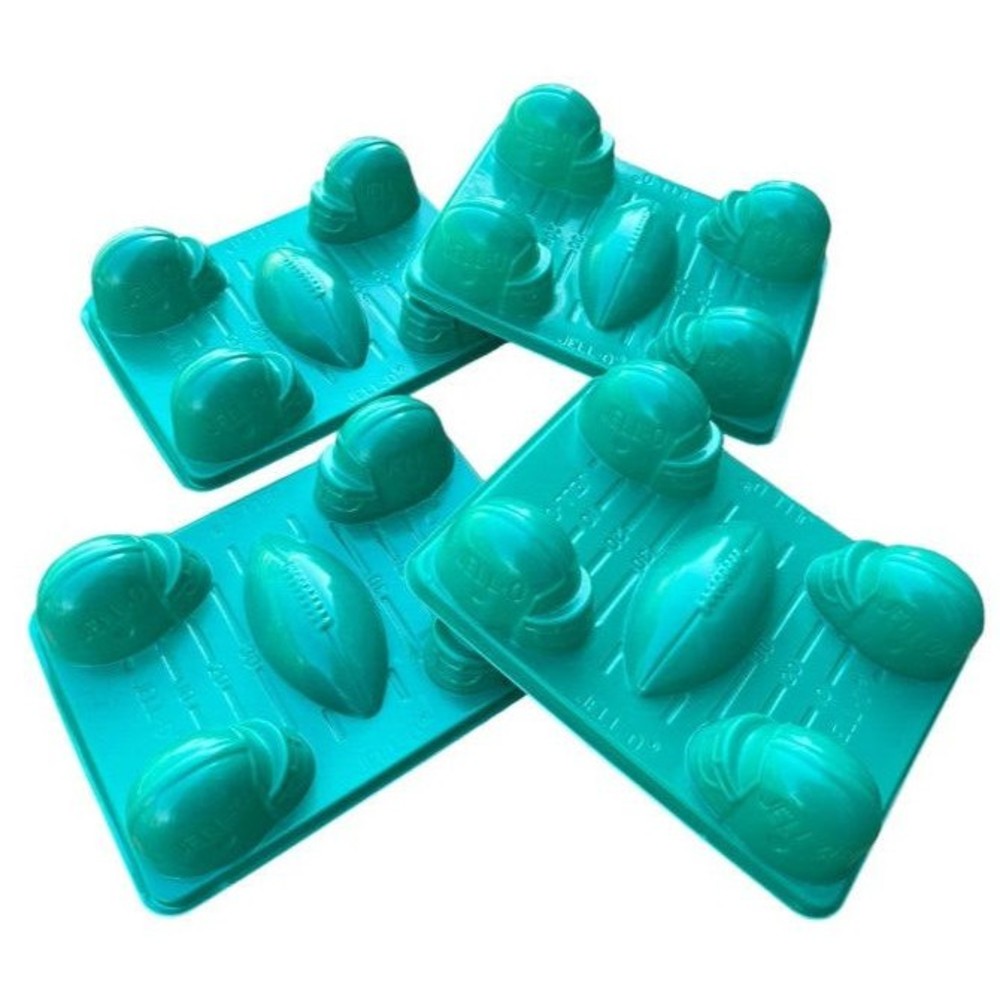 4 Football Helmet Jello Jigglers Molds Jello Shots Tailgating Super Bowl Party